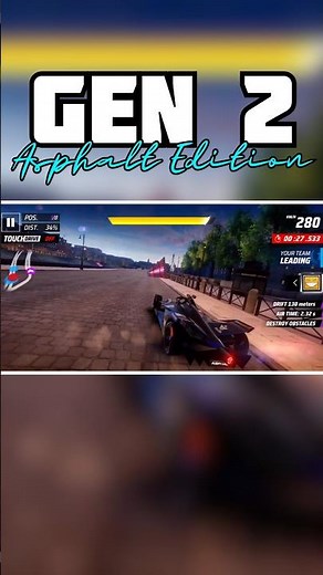 Asphalt 9 - Gen 2 Asphalt Edition | Smooth Run 🔥 #asphalt9 #shorts #gaming #mobilegaming