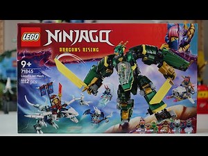 LEGO Ninjago 71845 Lloyd's Jet Mech Speed Build
