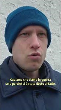 Statements from prisoners of war in Ukraine | Falò | RSI