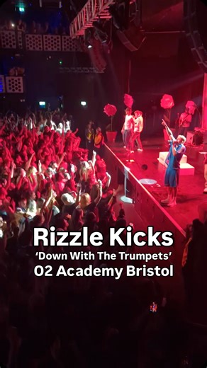 Get down with the 🎺🎺🎺 @rizzlekicks had #Bristol jumping with joy last night 🙌 #RizzleKicks #O2AcademyBristol | O2 Academy Bristol