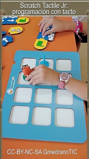Scratch Tactile Jr: Programación con tacto