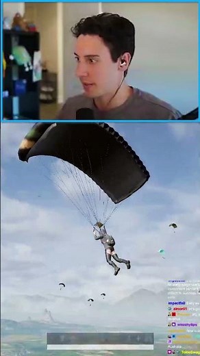 TGLTN Shares an INSANE Parachute Trick in PUBG