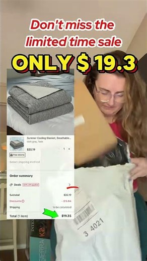 Cooling Blanket Review: Beat the Summer Heat with This Affordable Blanket!#coolingblanket