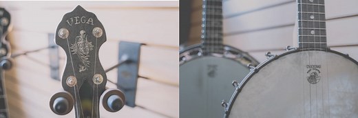 Vega White Oak Banjos