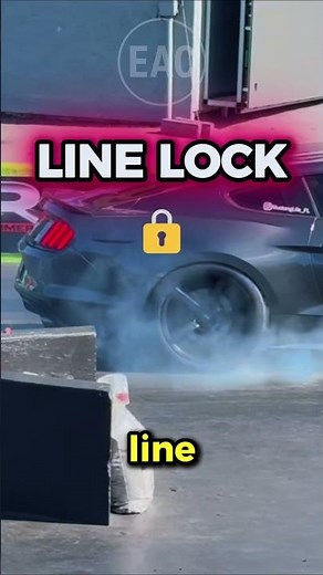 Mustang GT Has a Factory Burnout Mode (Line Lock) 😳🔥