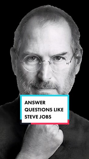 How to answer difficult questions like Steve Jobs #publicspeaking #leadership. Get unlimited speaking training for a year, access on my profile