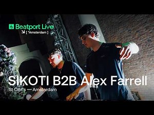 SIKOTI b2b Alex Farrell | Hard Techno Set | Sara Landry presents x ‪@beatport‬ Live | Amsterdam