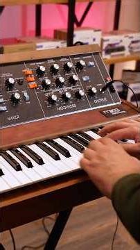 Minimoog Model D. Лимитированный выпуск #moog #synth #electronicmusic #синтезатор #minimoog