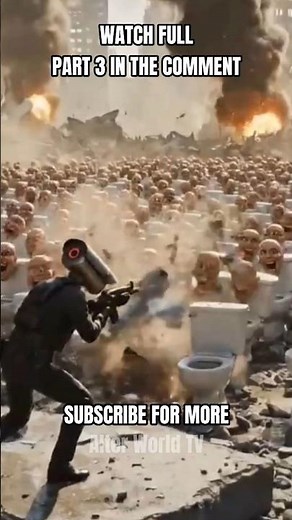 Giant Toilet Monsters Revenge vs cctv troops #skibiditoilet #AlterWorldTV #shorts