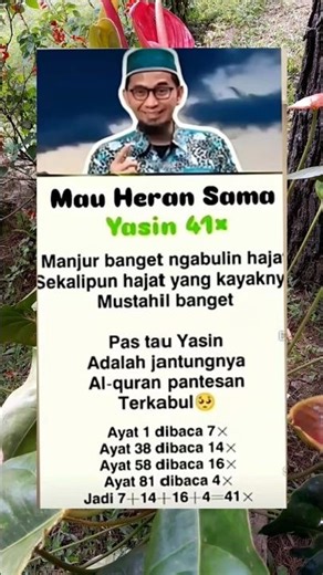 Mau heran sama Yasin 41 kali #shorts #fyp #islaminamerica