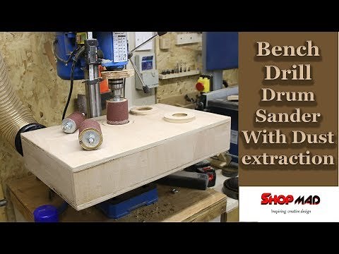 Pillar Bench Drill Press Drum Sander With dust extraction/DIY
