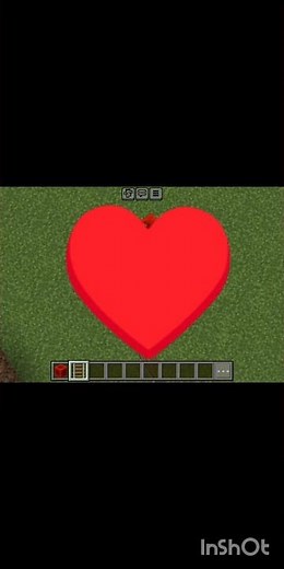 Minecraft: Build from Rails 💖 hearts! | How to Build a Heart with Rails!