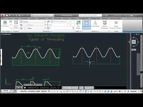 Types of thread profiles | L11 | Machine Drawing