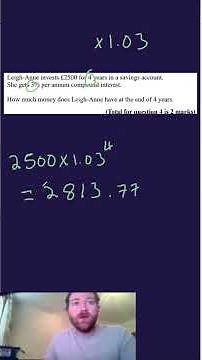 GCSE Maths | Compound Interest #gcsemaths #compoundinterest #maths