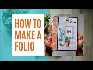 Mini Album Folio Tutorial Start to Finish Beginners 2025 | Mintay Suntastic | Choice Folio