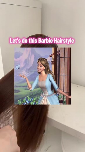Listen to the song closely! Once you’re older you truly understand the meaning!🥹🩷 #barbie #creatorsearchinsights #hair #tutorial #hairstyle