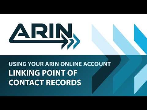 Linking Point of Contact Records