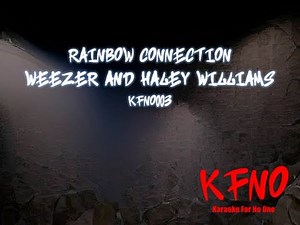 Weezer and Haley Williams - Rainbow Connection (karaoke for duet)