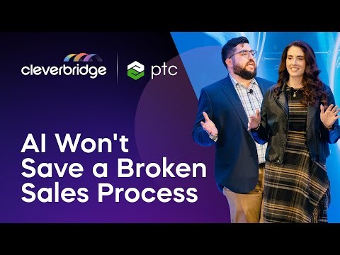 Why AI Won’t Save a Broken Sales Process (PTC x Cleverbridge at SaaStr AI London)