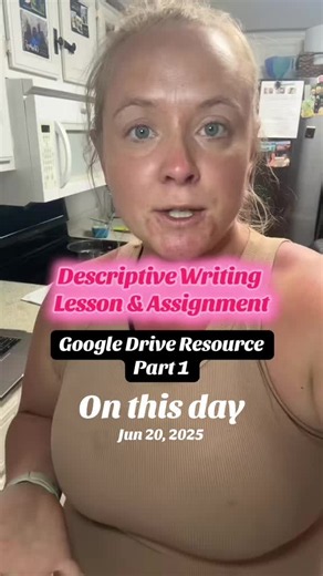 #onthisday This is a great activity to practice descriptive writing! And the guessing component makes it fun! #middleschoolteacher #elateacher #writingteacher #elementaryteacher