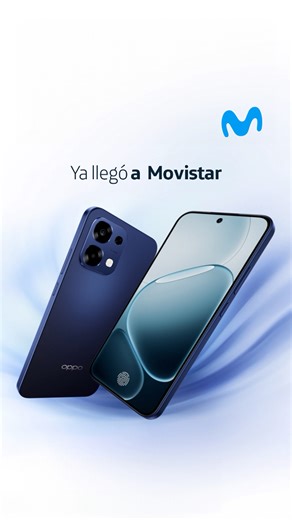 El nuevo OPPO A6 Pro 5G ya está en Movistar.​ Potente, rápido y listo para tu día a día.​ ¿Te animas? 🔵📱​ Encuéntralo en tiendas Movistar o en movistar.com.pe | Movistar Perú