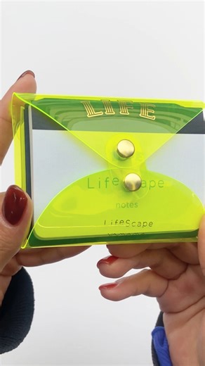 LIFE Co.,LTD. ライフ株式会社 | ○12月開催の「文具女子博 2025」に出展いたします○ 先日公開した限定アイテムのLifeScape動画です✍ ※動画はイエローですがピンクも同じセット内容での販売です LifeScape 限定カラーYellow ¥3,850（税込） LifeScape... | Instagram