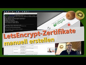 LetsEncrypt Zerfikate manuell erstellen am Beispiel Hosteurope