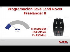 Land Rover Freelander Autel IM608 / IM508