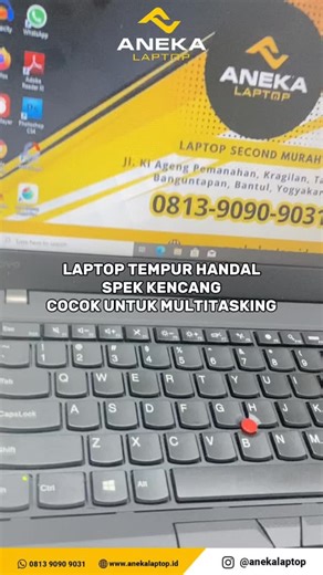 LAPTOP SECOND MURAH on Instagram: "Laptop Office/Pelajar/Mahasiswa Lenovo Thinkpad T460 Harga:Rp.3.450.000 ✅Unit Sudah Melalui Proses QC dan Running Test✅ Spesifikasi : - Processor Intel Core i5- 6300U @2.40 Ghz - Memory Ram 8GB DDR4 - Storage SSD 256GB - Graphics Intel HD Graphics - Webcam Hd 720p - Display 14 HD (1366x768) - Bluetooth, WIFI, Fingerprint - Port Lan, Port HDMi, Port USB 3.0 2x,Combo Audio Jack - Os:Windows 10 Home + Aplikasi Standart - Normal Jaya,Siap Pakai,Garansi 1 Bulan Anek