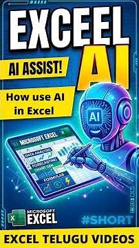 How to use AI in Excel | Save Hours in 30 Seconds