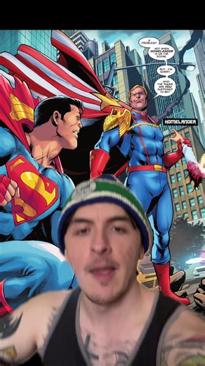 Superman vs. Homelander: A Green Screen Showdown