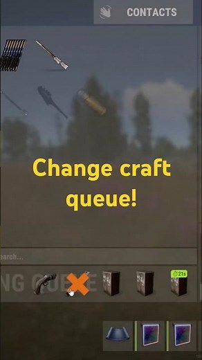 Change craft queue!