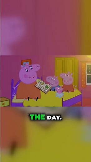 What lurks in the shadows of Peppa's world? 🖤👀
