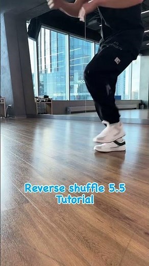 Shuffle dance tutorial - Reverse shuffle - How to dance shuffle