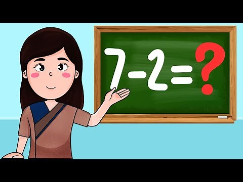 Como aprender matemática fácil | Contas de adição | Contas de subtração | Continhas para crianças