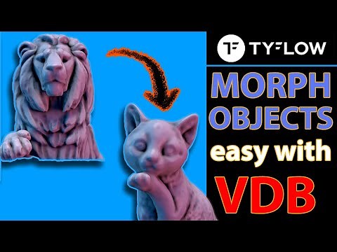 Morph Objects with VDB | Easy | tyFlow