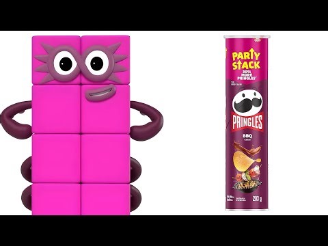 🔢NUMBERBLOCKS Animation Characters and their favorite Snacks, Drinks, & More! 🎲🩷| Six, Five, Seven