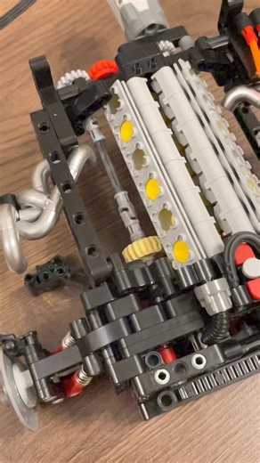 Ferrari Laferrari V12 Engine in slow motion | Bricks Master Builders