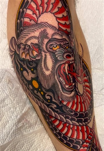 Unique and Strange Snake Tattoos