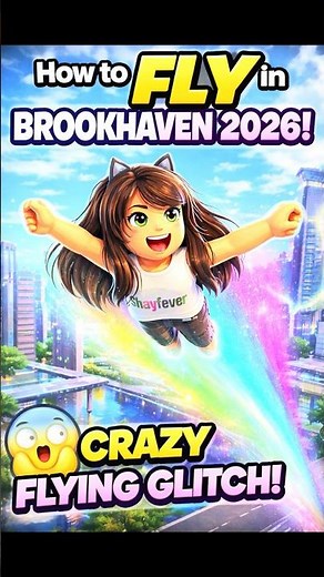 WORKING Flying Glitch in Brookhaven 2026! 👀#brookhaven #brookhavensecrets