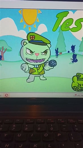 MY FLIPPY FNF TEST #fnf #flippyhtf 🐻💚🔪