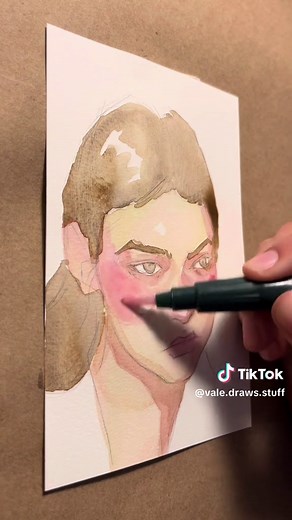 Watercolor Speedpaint Tutorial for Beginners