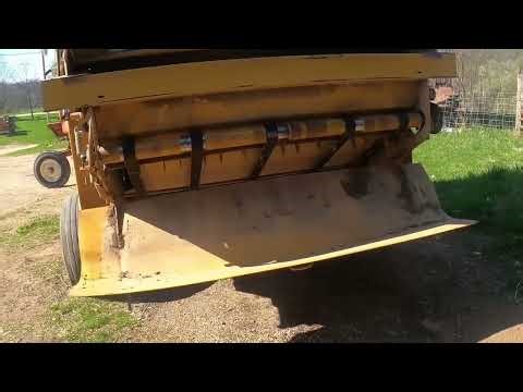 Vermeer 605L - Net Wrap Rollers Install