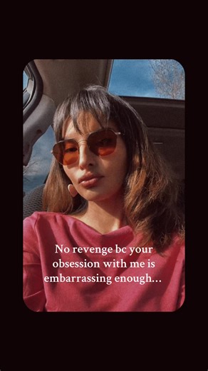 Girl move on with your life already .