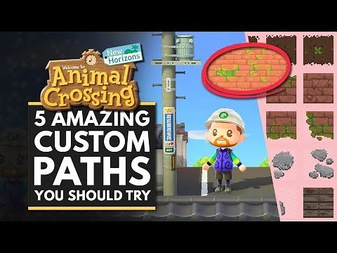 Animal Crossing New Horizons | 5 Amazing Custom Path Designs You Should Try