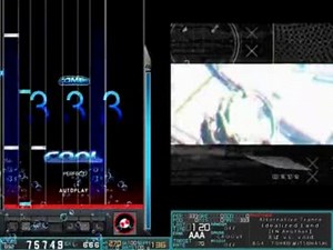 LR2でo2jam風skinを作ってみた