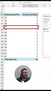 🤯 Pivot tables: the secret to grouping ages