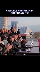 Kim Jong Un & Daughter — Air Force Anniversary Ceremony 🇰🇵✈️