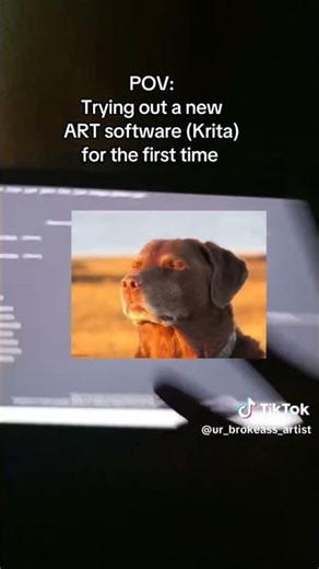 Krita is so difficult but worth it #ytshortsvideo #arttool #memes