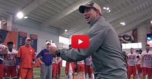 Take a look inside Clemson's spring practices with this highlight video